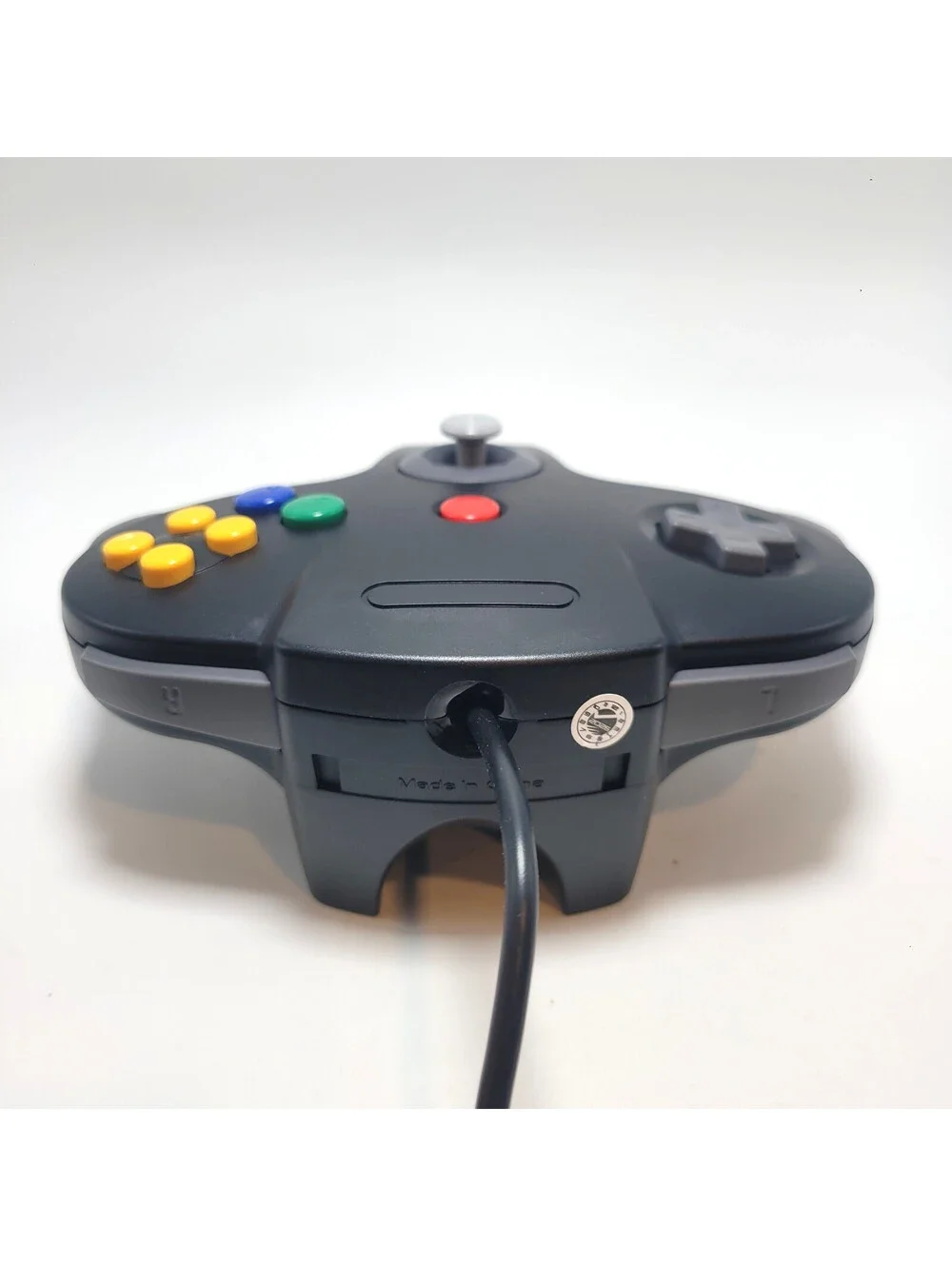 Nintendo 64 Wired Controller for N64 - TeknoGame® - Black - NEW IN BOX!